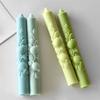 Handmade Candle Mold Heat-Resistant Silicone Candle Mold Long Rod Candle Mold Non-Toxic