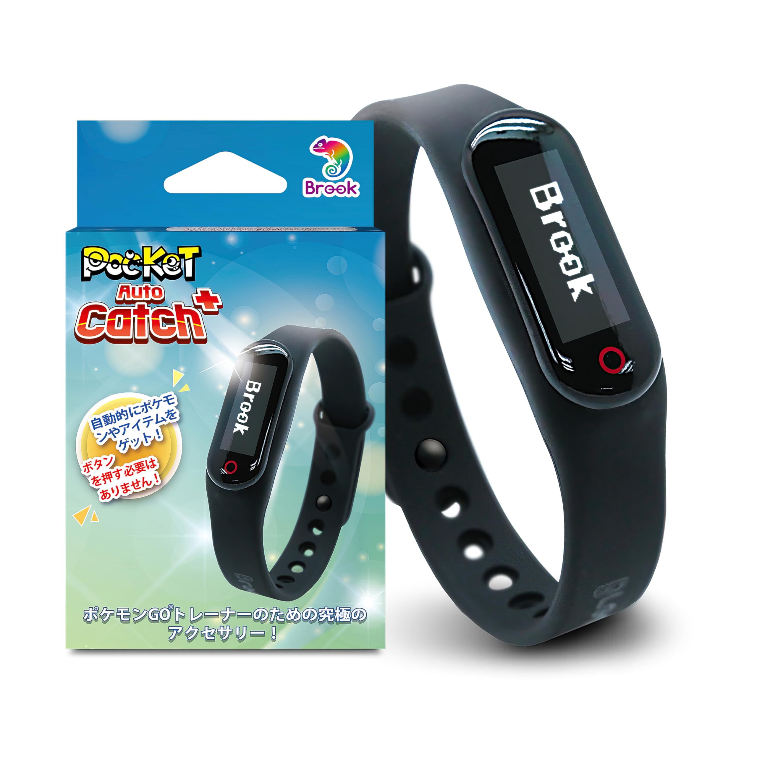 

BROOK Pocket Auto Catch Plus+ for Pokémon GO: Enhanced with new features and includes Japanese instructions. [Official Authentic Product]