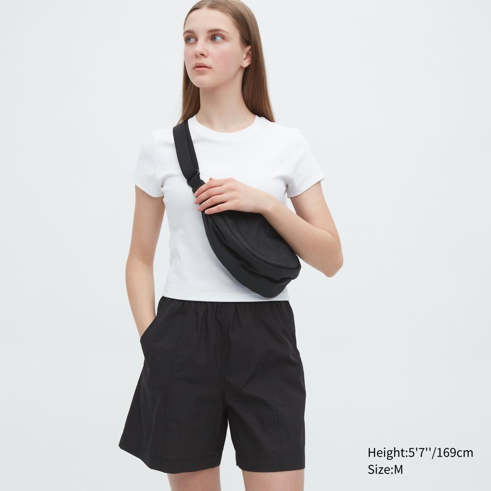 

UNIQLO Легкие короткие брюки из хлопка и нейлона