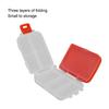 Foldable     Travel 3 Layers 7 Day Weekly   Case   for Daily Medicine