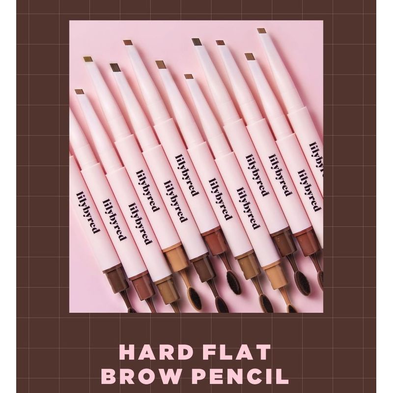 lilybyred - Hard Flat Brow Pencil - 5 Colors