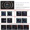 Motorcycle LCD Digital Instrument Panel Meter Gauge Speedometer Odometer Tachometer Clear Display Suitable for 150 CM150