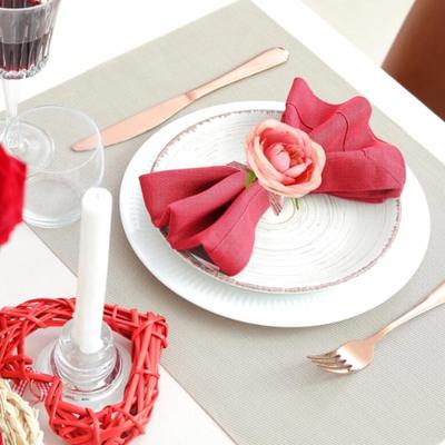 2 Pcs Flower Napkin Rings Rose/Peony Napkin Holder Handicraft Flower Napkin Rings Wedding Table Decoration for Birthday Party