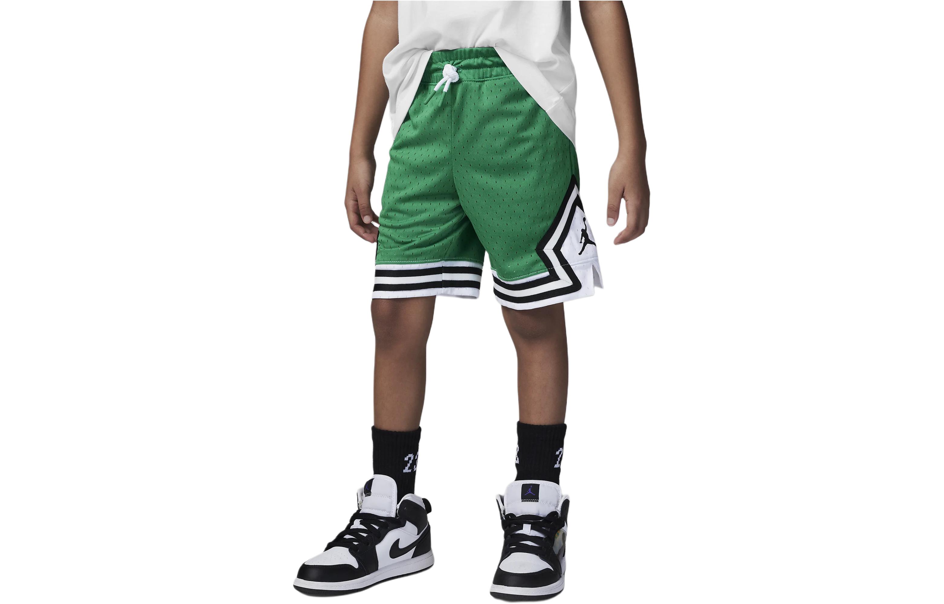 Jordan Dri FIT Kids Shorts Kids  Green DV0425-310 6