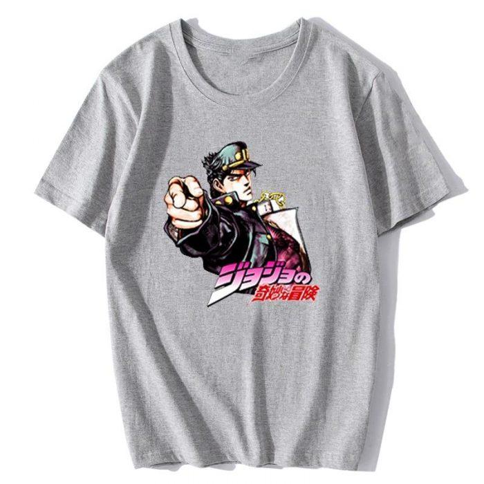 Anime JoJos Bizarre Adventure 2026 New 100cotton graphic Tshirt  Summer graphic unisex Y2K loose Harajuku Short sleeve shirt