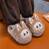 Boys' and Girls' Cozy Winter Slippers - Thick-Sole, Non-Slip, Plush Velvet, Indoor Warmth