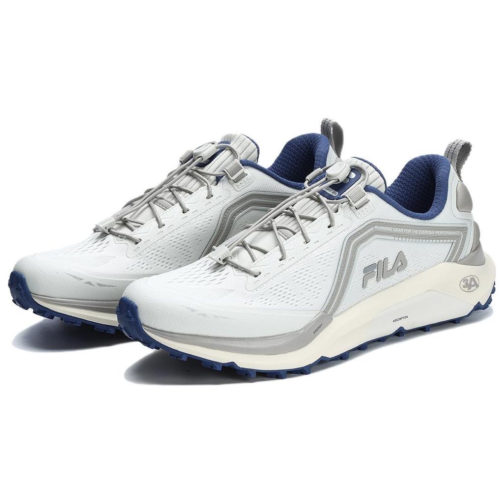 Fila 3A LYNX ATR Abrasion Resistant Low Top Running Shoes Men's White Blue A12M311207BVD