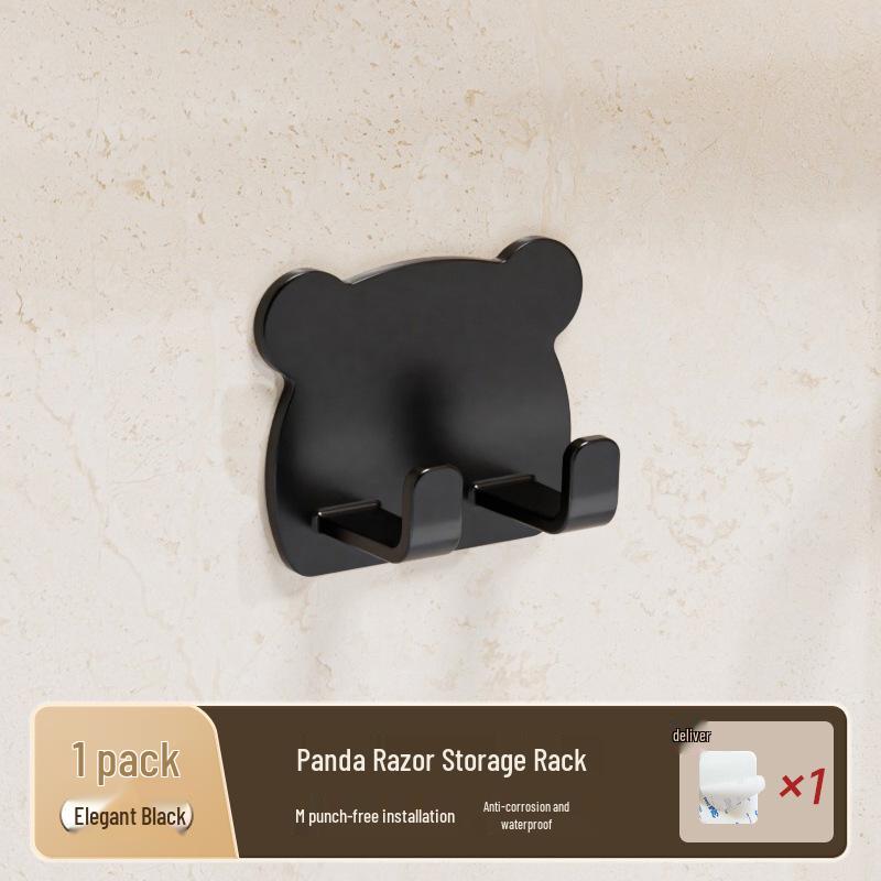 Wall-Mounted No-Drill Triangle Bathroom Storage Shelf