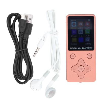 Reproductor MP3 MP4 con Auriculares 64GB Pantalla LCD de 1.8 Pulgadas Sonido HiFi sin Pérdida 180mAh Música Bluetooth