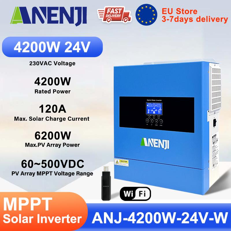 ANENJI 4200kw 24V Solar Hybrid Inverter