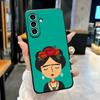 F-Frida Kahlo Phone Case For Samsung S26 S25 Plus S20 S20 Plus S22 Ultra S23 FE S21 Plus S21 Ultra Soft Cover