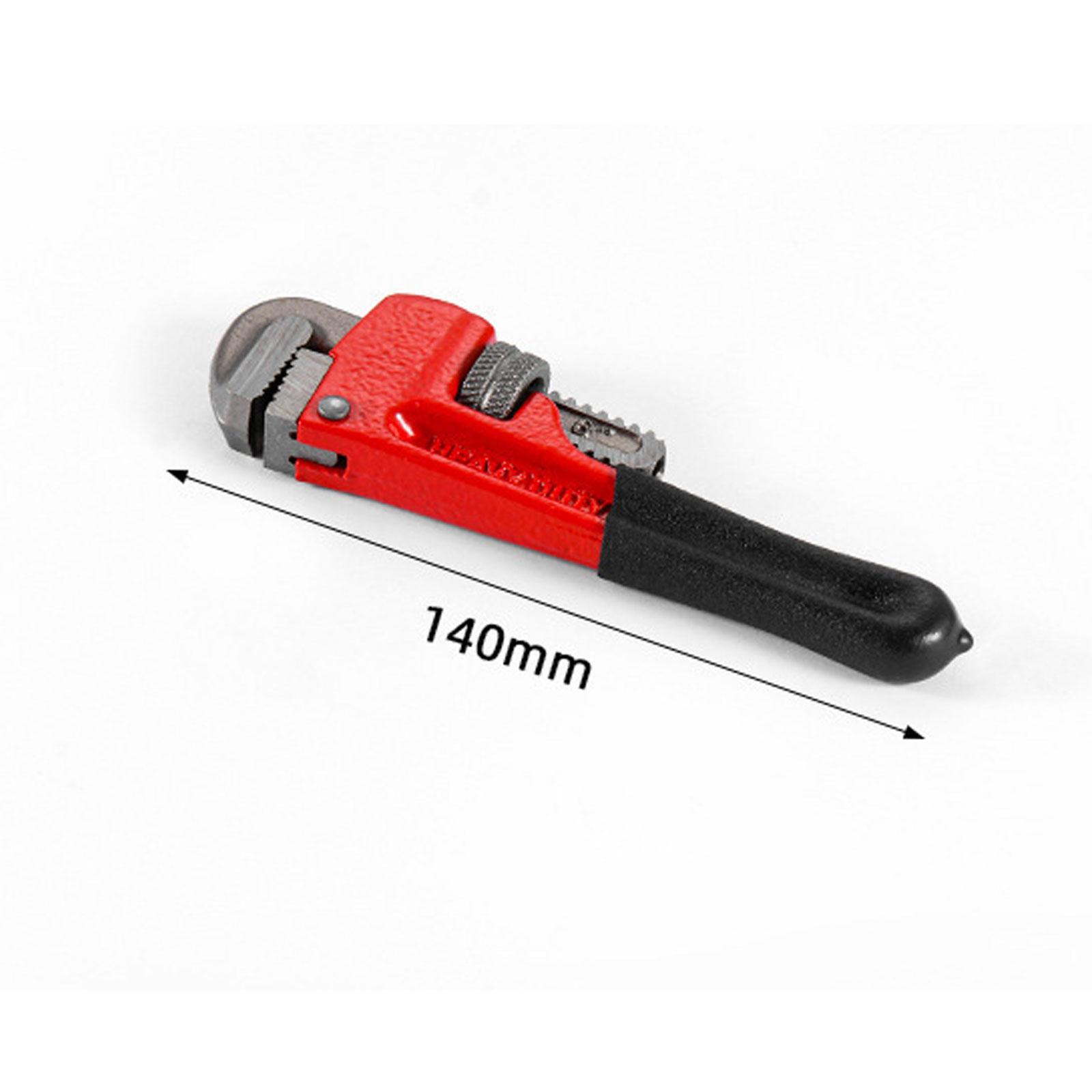 6-inch Straight Pipe Wrench Adjustable Aluminum Plumber s Wrench Universal Water Pipe Wrench Household Manual Repair Tools New