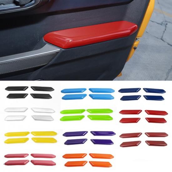 Door Armrest Handle Shell Panel Trim Cover Accessories for Ford Bronco + ABS