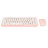 Typewriter Keyboard and Mouse Combo 68 Keys 2.4GHz Stable   Battery Powered Retro Typewriter Keyboard for  