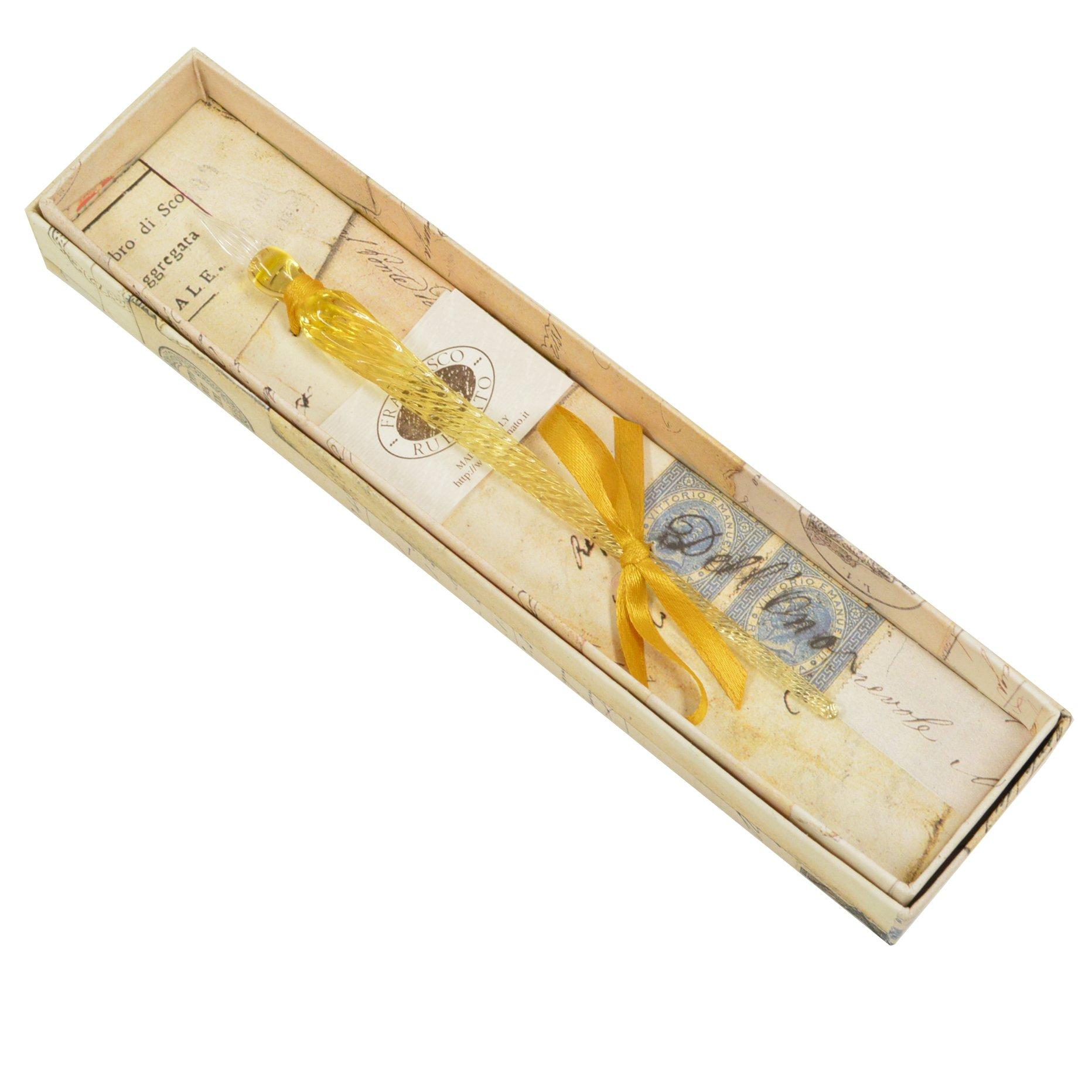 

Rubinato glass pen amber 3/ALF янтарь