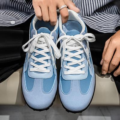 Neue Herbst Nischenmode Dicke Sohle Vielseitig Bequem Niedriger Schnitt Atmungsaktiv Lässig Sport Retro Bohnen Herren Board Schuhe