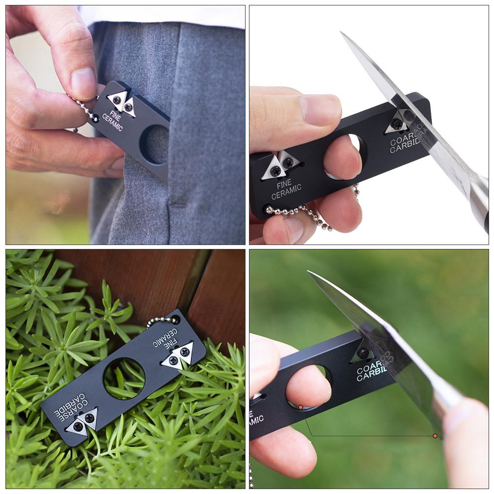 

1Pcs Knife Sharpener Portable Small Sharpener Ergonomic Grip Reliable Performance for Home Kitchen Or Outdoor Activities other