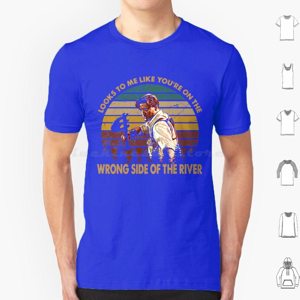 The River The Mummy Brendan Art Vintage T Shirt Cotton Men Women DIY Print Brendan Fraser The Mummy Brendan Mummy Movie Fraser S