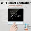 Tuyas WiFi Smart Thermostat LCD Display Touch Screen Electric Floor Heating Water/Gas Boiler Thermostat Work With Alexas Alice
