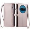 For Nothing Phone (3a) Case TPU+PU Leather Wallet Phone Cover with Wrist Strap