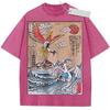 Oversized Vintage Washed Cartoon Graphic T Shirt Man Women Anime Short Sleeve Tee Summer 2026 Streetwear Casual Tops Y2k Clothes9