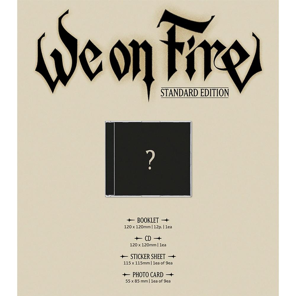 [Pre-order] &TEAM - We on Fire (STANDARD EDITION)