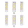 6PCS G4 Light Bulb 3 Light Color 220V Small Ceiling Lamp Bulb Wall Lamp Bulb for Home Office