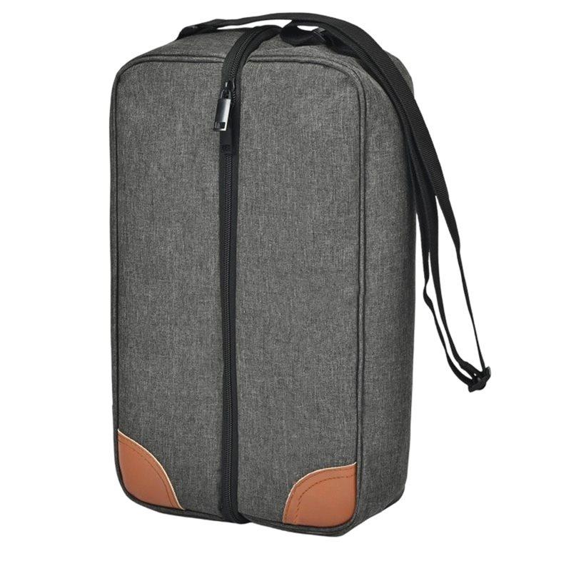 ABUL-Wine Bag For Travel, Picnic-Wine Cooler Bag, Wine Bottle Carrier Tote Bag Set-Insulated Cooler Compartment