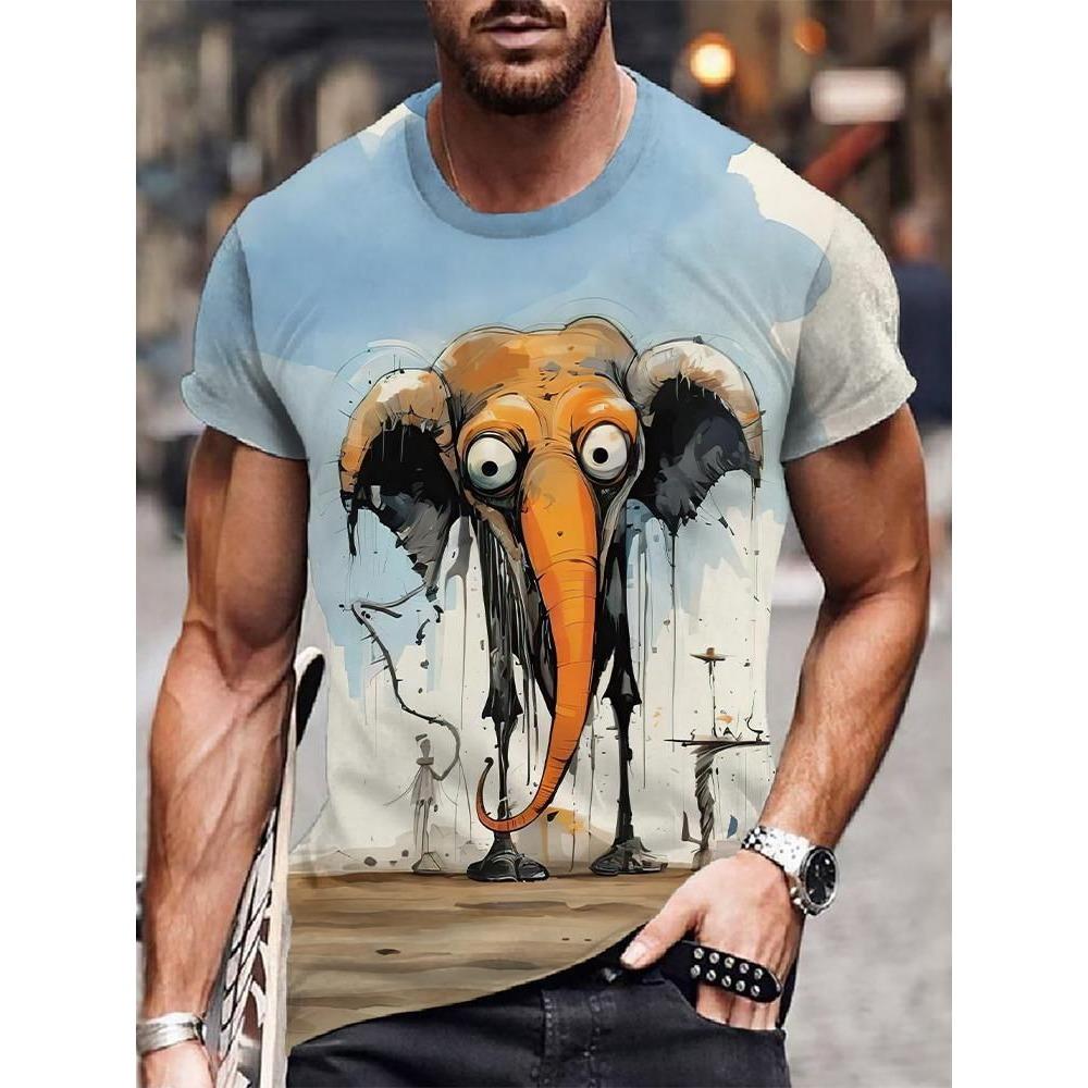 

Футболка Футболка с коротким рукавом 5XL