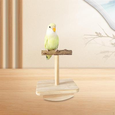 Bird Flat Perch ,Parrot Toy, Paw Grinding ,Cage Accessories ,Bird Playground Play Stand