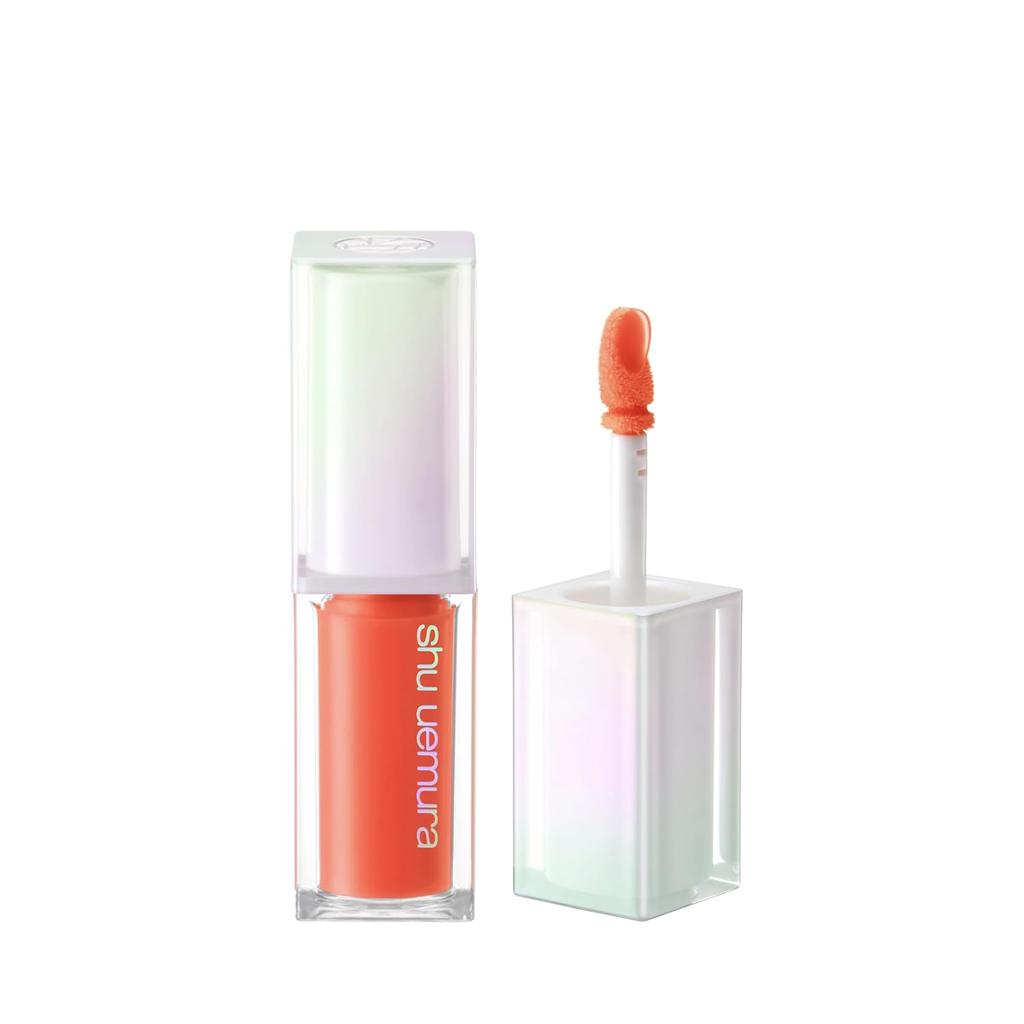 Shu Uemura Kinu Care CC Oil Tangerine Syrup Lipstick Lip Moisturizing Hydration Color Enhancement Authentic Product