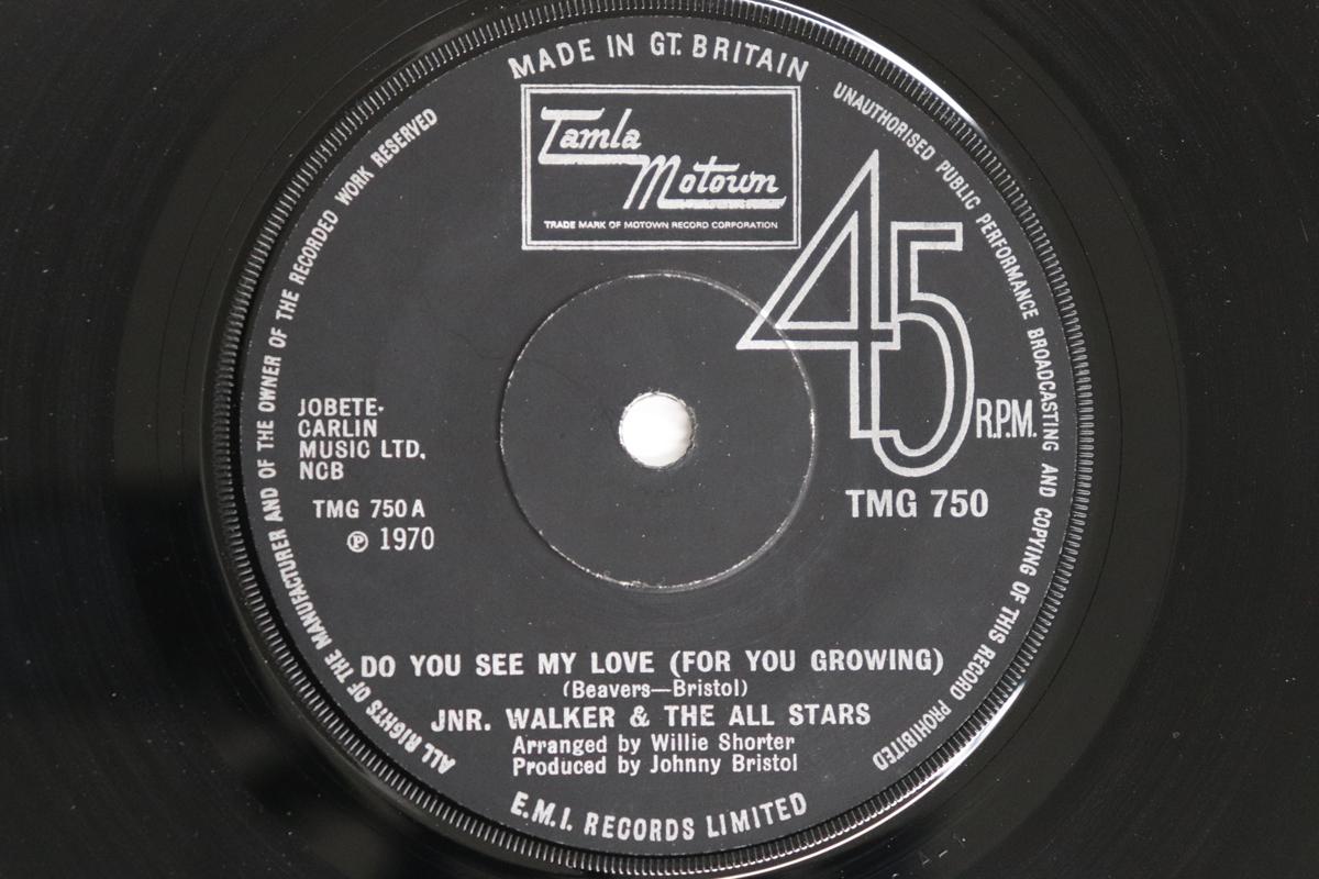

7inch Record JUNIOR WALKER & THE ALL STARS - Do You See My Love (For You Growing TMG750 TAMLA MOTOWN 1970 UK Soul/Funk Used