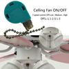 EU/US Replacement Adjustable Chain Ceiling Fan Speed Pull Switch Control Button