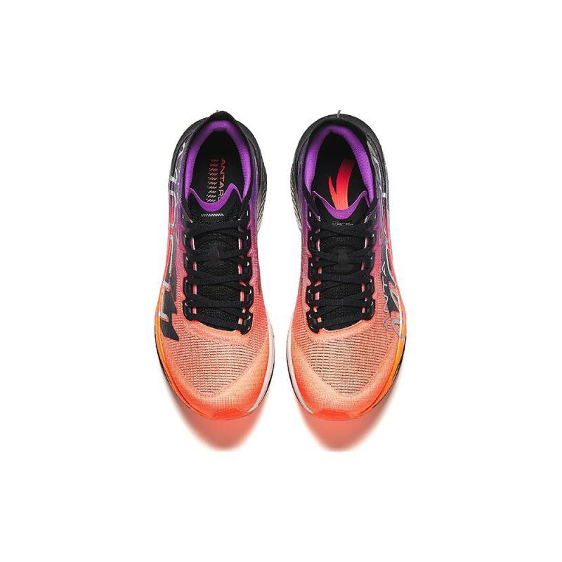 Anta Mach 4 PRO Амортизація Нековзкі Відскок Низькі Тренувальні Бігові Кросівки Чоловічі Помаранчево-Червоні 112425584-9