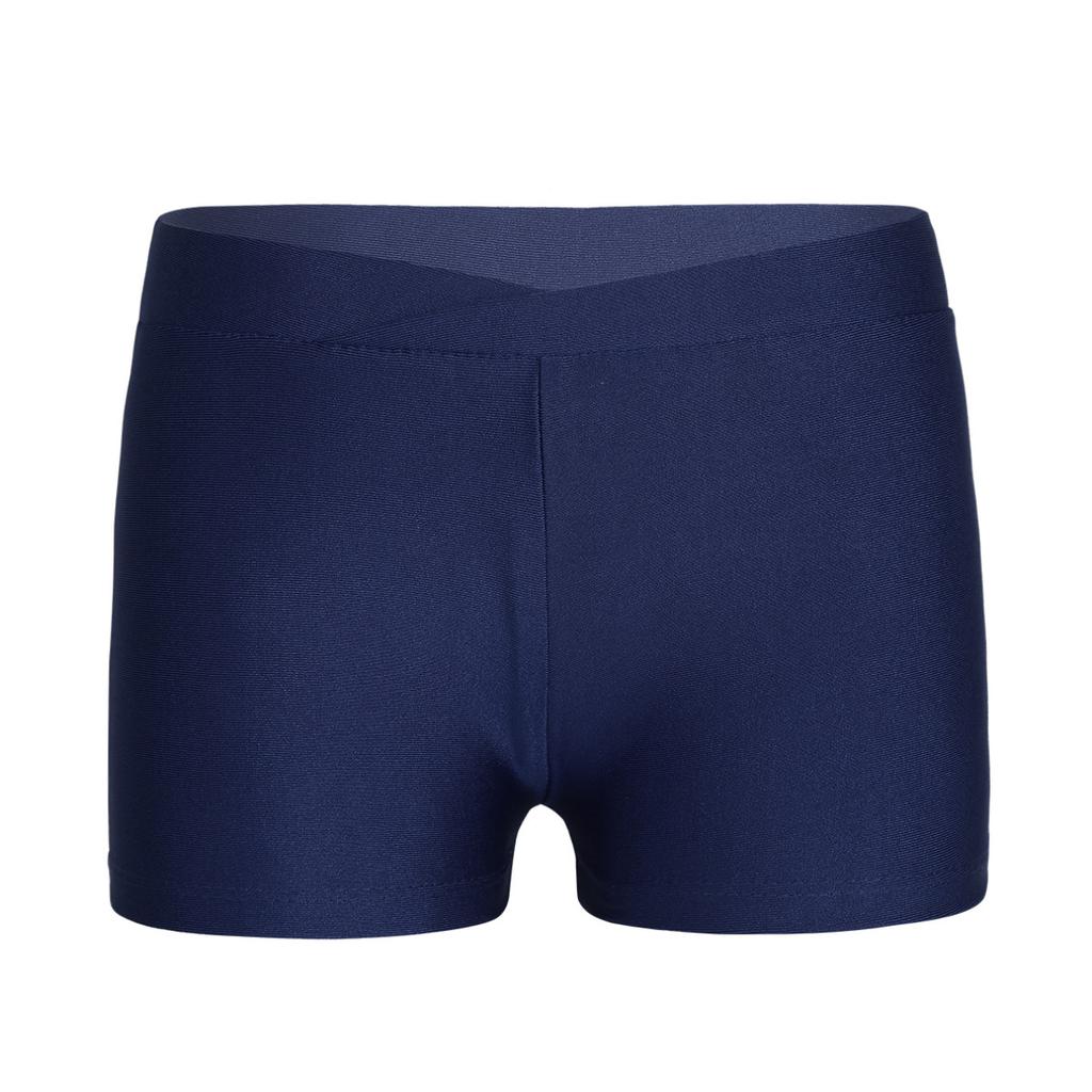 Kleine, große Mädchen-Shorts im Boy-Cut-Stil für Fitnessstudio, Workout, Yoga, weiche Stretch-Shorts, zum Laufen, Tanzen und Strand
