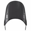 Black/clear  Motorcycles  Custom  Compact  Sport  Wind  Deflector Retro Windshield Headlamp