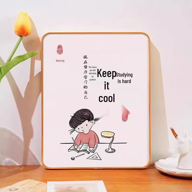 

Perseverance is Cool: Inspirational Student Calligraphy & Painting Ornament