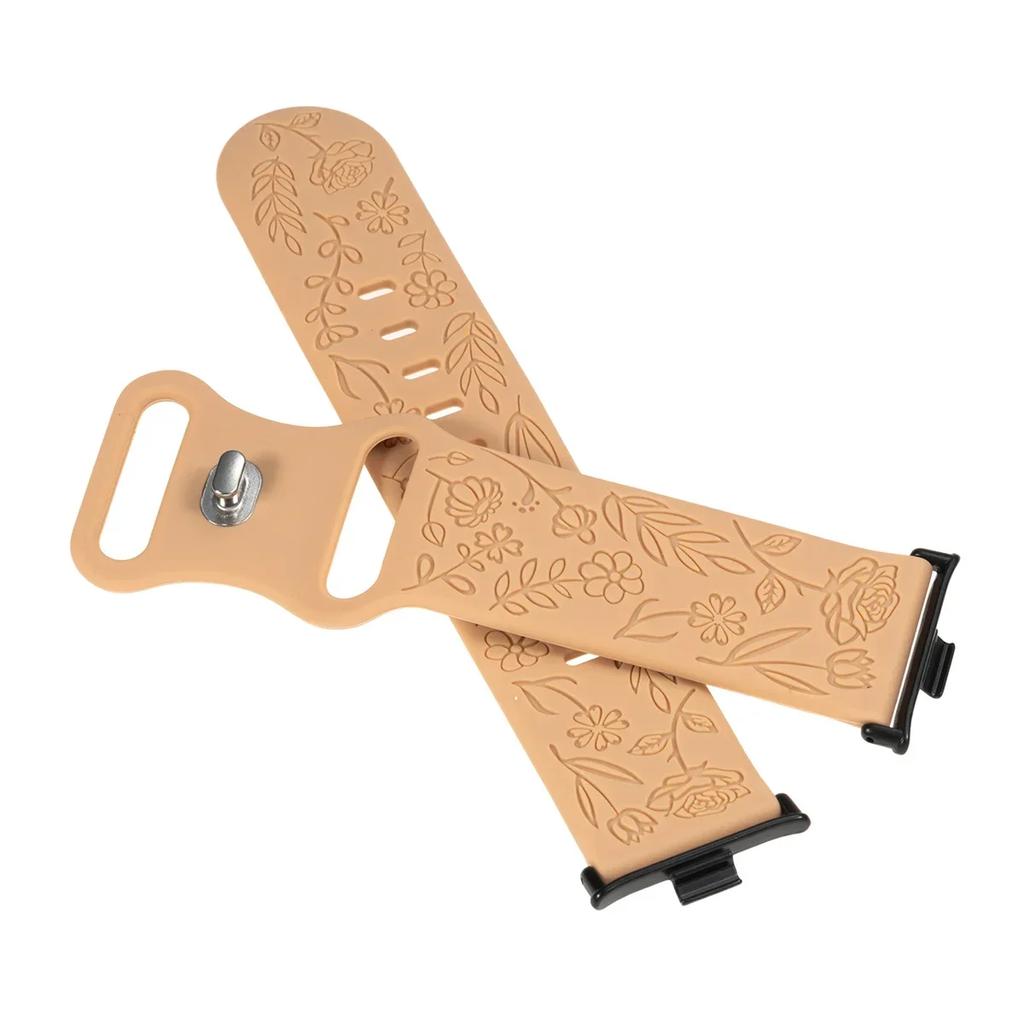 New Carving Strap for Redmi Watch 4 Magnetic Silicone Band for Xiaomi Mi Band 8 Pro 9 Pro Smartwatch Bracelet Accessories Correa