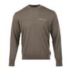 FW25 Logo Jacquard Lambswool Crew Neck Sweater Men Sweater Light-Brown EM002796AF14199M6027