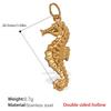 Stainless Steel Starfish Pendant Necklace Gold Sea Life Pendant Necklace Pendant Stainless Steel Diy Jewelry