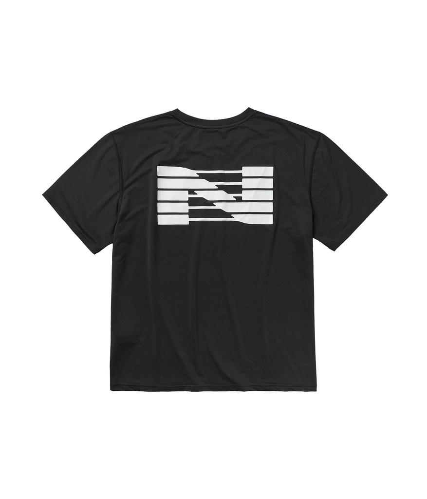 Negeotibeuseupeulliskeulleob Windlayer Mesh Symbol T-Shirt (Black)