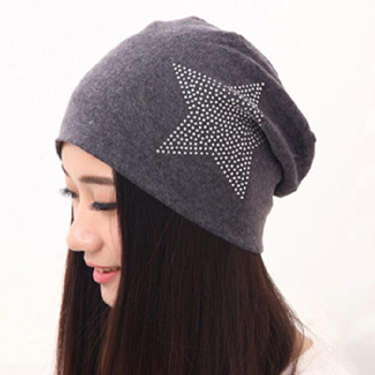 Mens Women Beanie Hat Knitted Oversized Slouch Hat Cap Winter Ski Hip-hop Hat