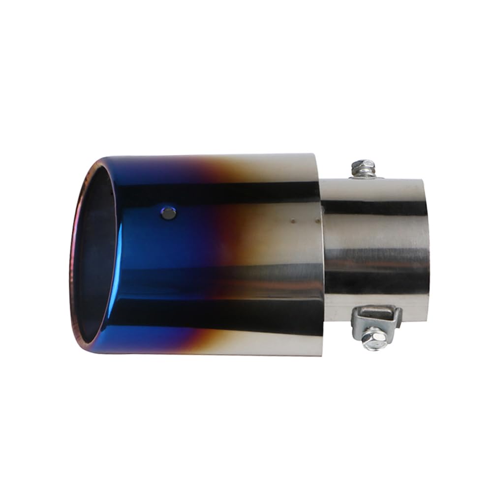 Tpnidaii Car External Products, Straight Type Muffler Cutter, Exhaust Pipe, Exhaust Tip, Muffler, Pipe