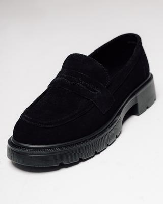 Classic Loafers Allsy 197365 40 Black Suede