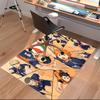 Haikyu Printed Absorbent Washable Carpet, Non-Slip Bathroom Mats, Kitchen Rugs, Yoga Mat,Living Room Entrance, Camping Picnic Rugs