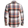 2025 Men's Plus Size Plaid Long Sleeve Shirt with Double Pockets