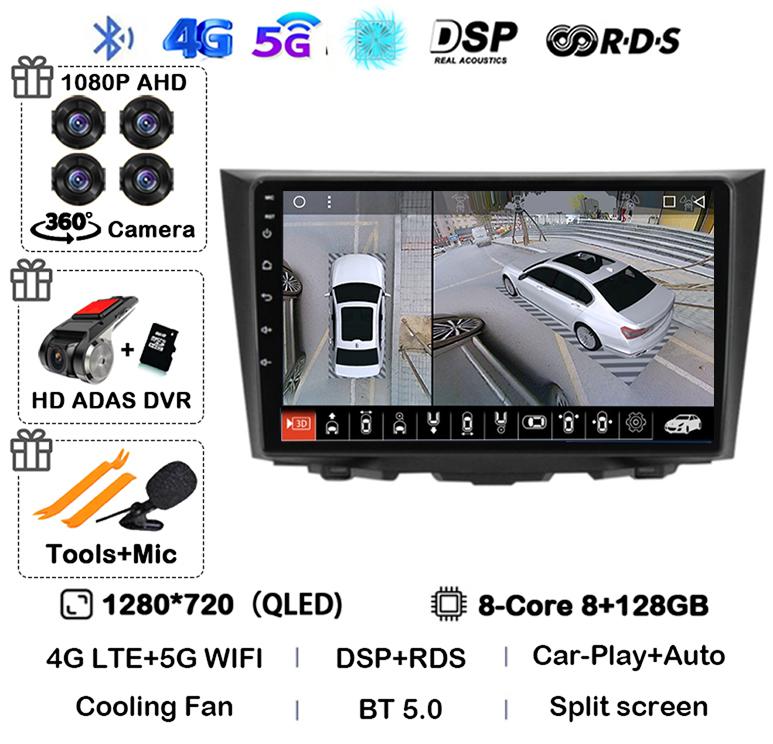 Android 14 Carplay Auto For Suzuki Kizashi 2009 2010 2011 2012 2013 2014 2015 Car Radio GPS Stereo Multimedia Player Head Unit