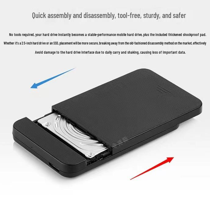 KESU K103 2.5" SATA SSD/HDD USB3.0 Protective Enclosure