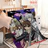manga classic anime cool art v-Vampire Knight Flannel warm soft plush blanket for sofa living room office bedroom travel gift