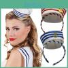 Jiaqi Red And Blue Navy Headbands For Costume Parties And Performances